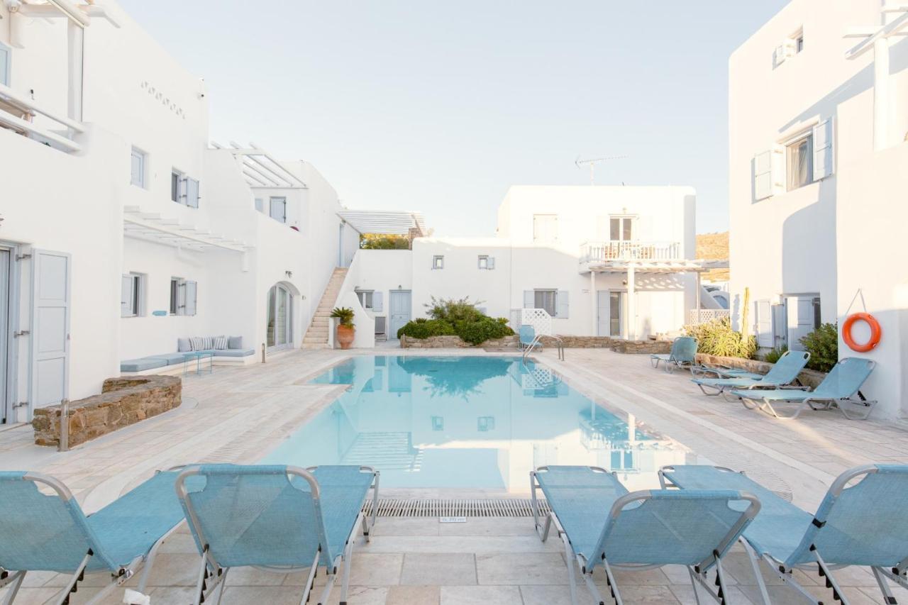 Ivi Mykonean Suites Mimoza Ornos Beach Exterior photo