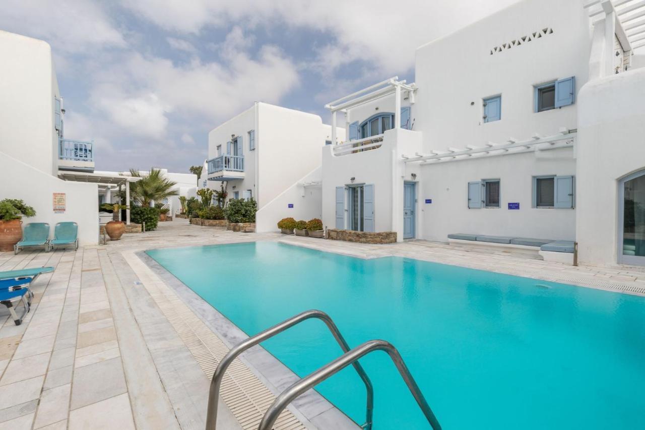 Ivi Mykonean Suites Mimoza Ornos Beach Exterior photo