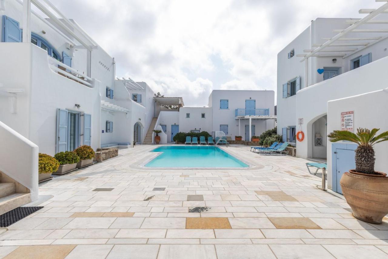 Ivi Mykonean Suites Mimoza Ornos Beach Exterior photo