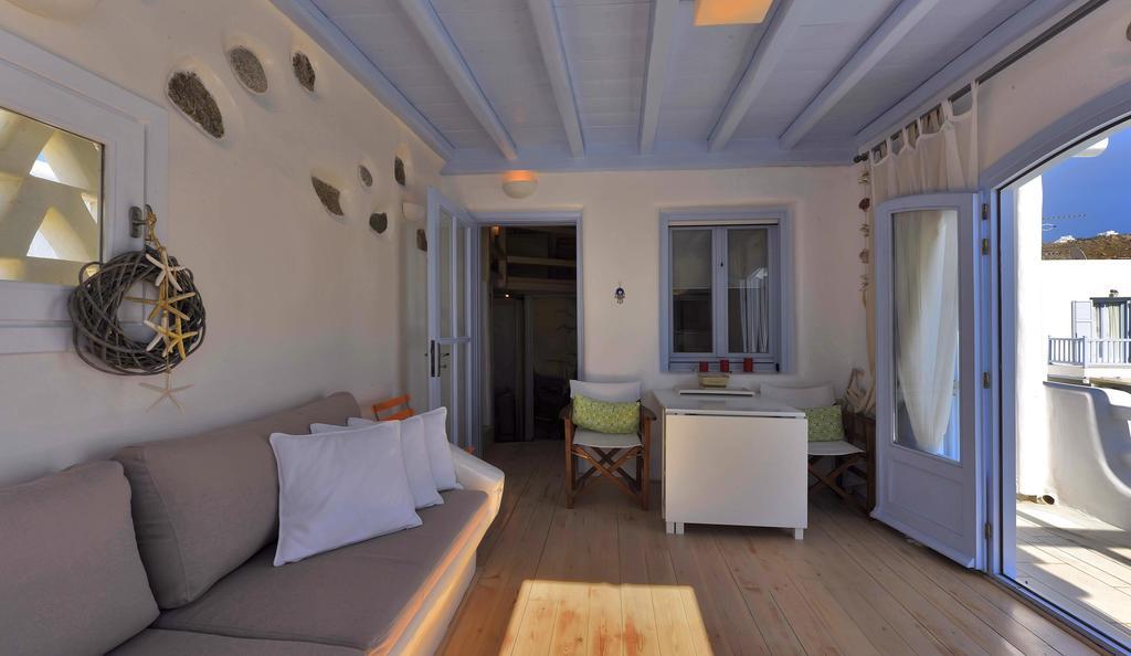 Ivi Mykonean Suites Mimoza Ornos Beach Exterior photo