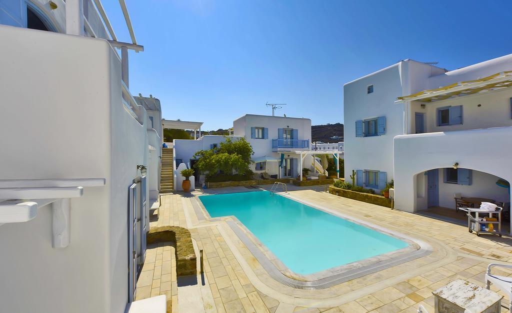 Ivi Mykonean Suites Mimoza Ornos Beach Exterior photo